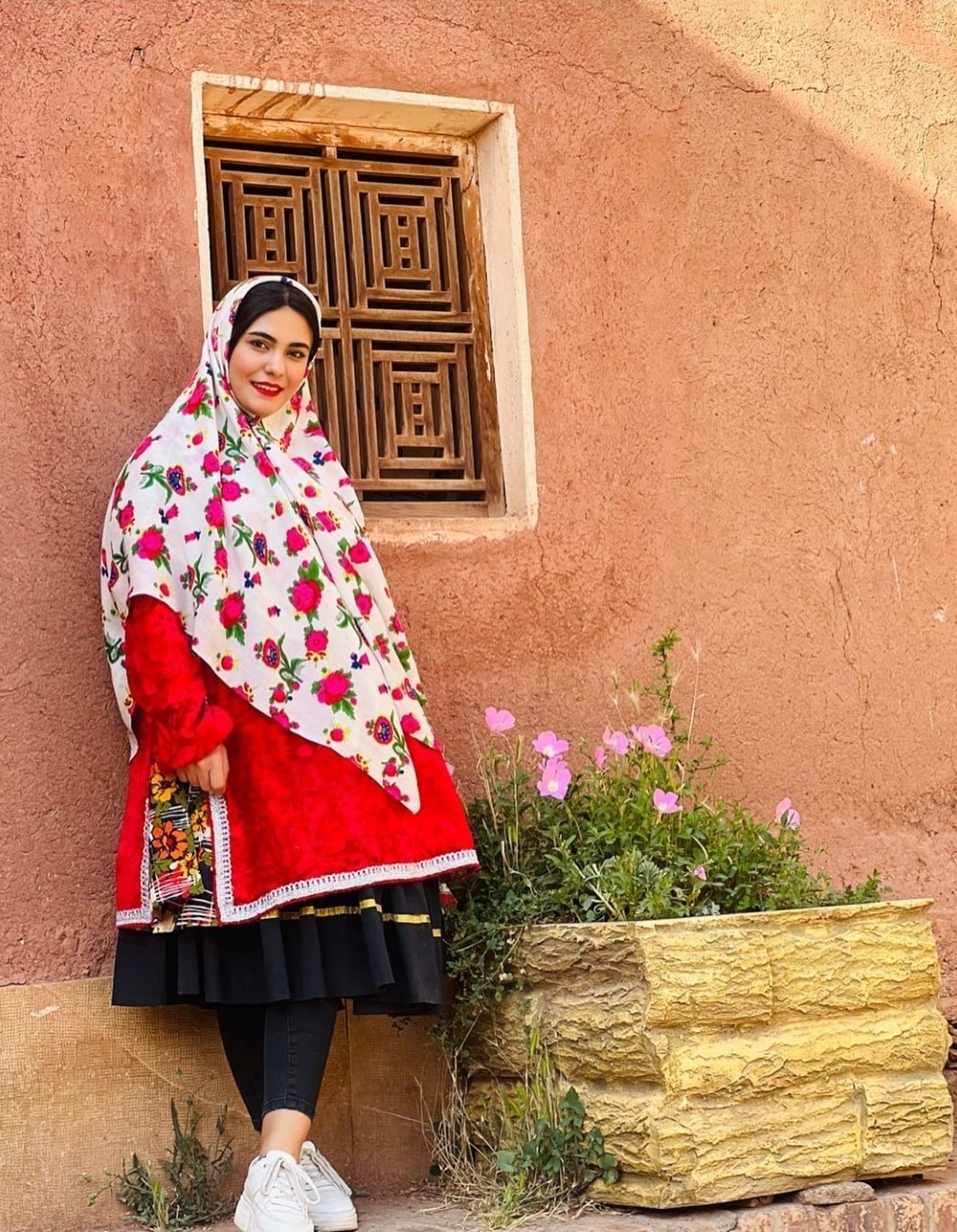 روسری سنتی ابیانه